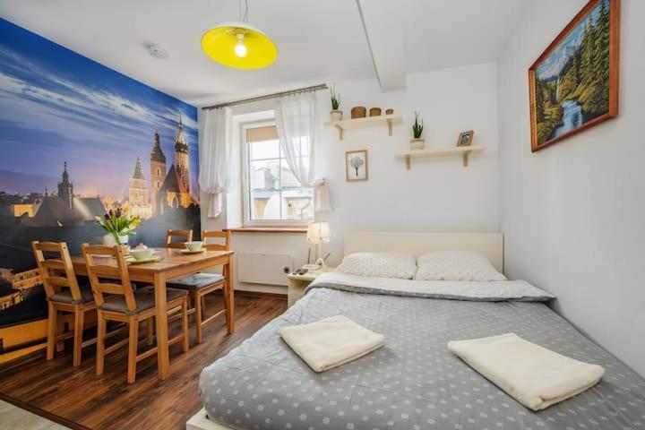 Cosy Studio Apartment Krakau Buitenkant foto